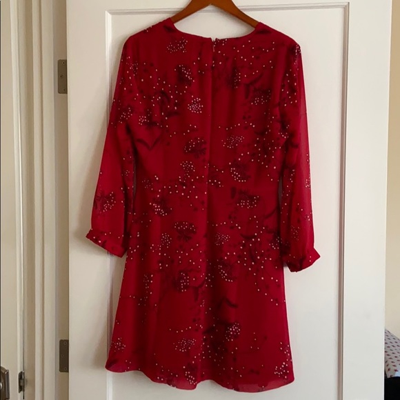 Madewell Hazelwood Floral RED NWT - Picture 6 of 14